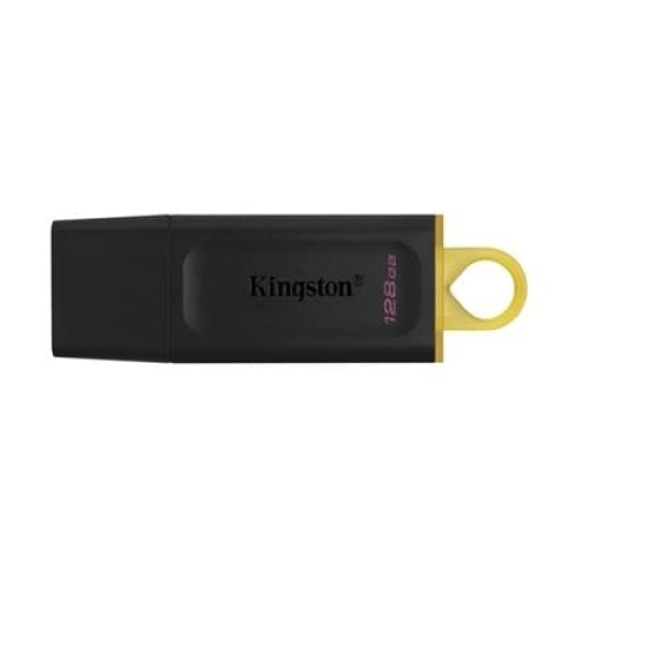 MEMORIA USB KINGSTON 128GB DATATRAVELER EXODIA, USB 3.2 GEN 1, COLOR AMARILLO.