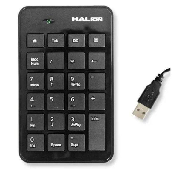 TECLADO NUMERICO HALION  K-119
