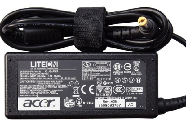 CARGADOR LAPTOP ACER 19V 3.42A 65W AF06 P. MINI DELGADO
