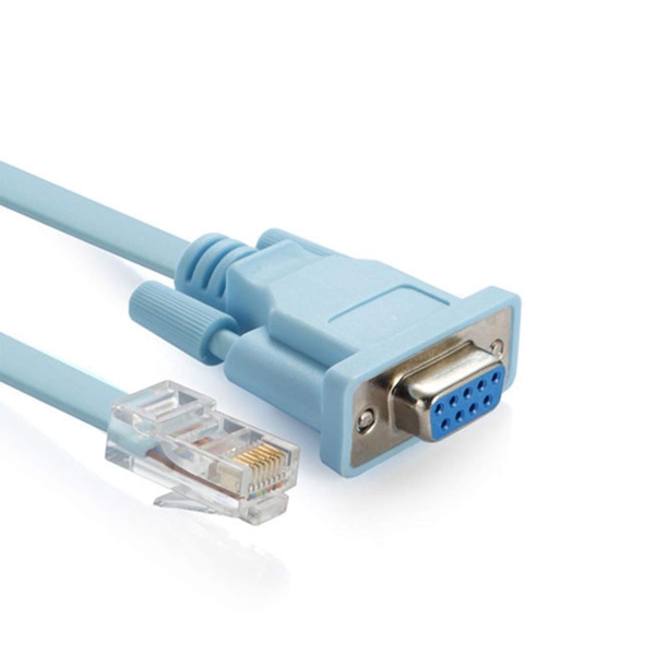 CABLE DE CONSOLA CISCO RJ45 A SERIAL RS232 DB9 1.5M