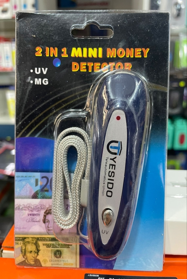 DETECTOR DE BILLETE YESIDO 2 EN 1 DHX002