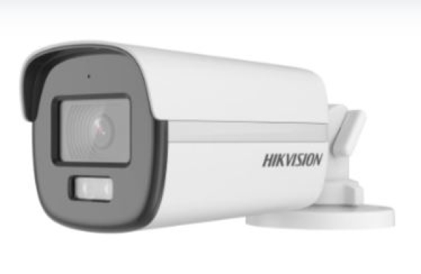 CAMARA TUBO 2MP EXT SMART HYBRID LIGHT IR 40MT DS-DS2CE12DF0T-LFS