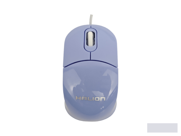 MOUSE OPTICO TRIDENT HA-M814 HALION USB MORADO