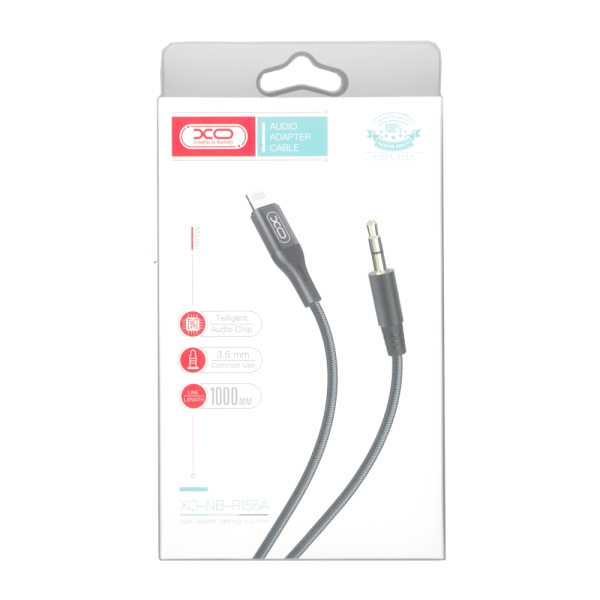 CABLE AUXILIAR ENTRADA IPHONE A PLUG 3.5MM  XO-NB-R155A