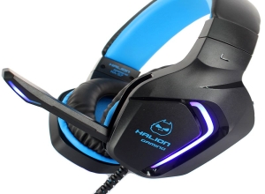 AURICULAR HALION HA-S7 GAMER 5.1(3.5MM+USB)  LED AZUL