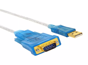 CABLE USB A RS232 9PINES CON CD 1M / BLISTER AZUL