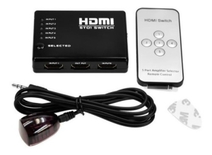 SWITCH HDMI 5 PORT KNT.1007 CONTROL
