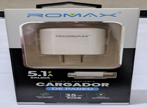 CARGADOR ROMAX TIPO C TCC0342