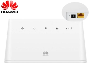 HUAWEI 4G ROUTER INALAMBRICO  MOVIL 4G/LTE 150MBPS BANDA UNICA 2.4GHZ WPS BLANCO