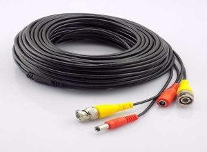 CABLE DE EXTENSION PARA CAMARA DE SEGURIDAD BNC 15M BOLSA