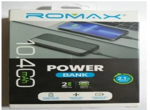 POWER BANK ROMAX 14.400 MAH 2.1A 2USB TCP0131