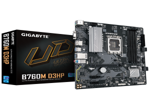 PLACA GIGABYTE B760M D3HP DDR4, CHIPSET INTEL B760, LGA1700, MATX