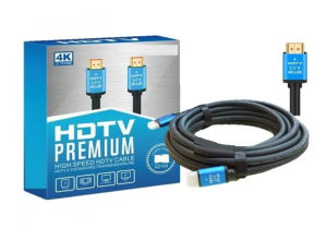 CABLE HDMI 1.5M PVC 4K CAJA HDTV // KNT