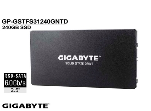 UNIDAD SOLIDA GIGABYTE GP-GSTFS31240GNTD, 240GB, SATA 6.0 GBPS, 2.5", 7MM.