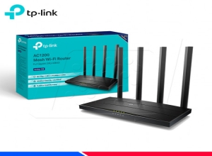 ROUTER ETHERNET WIRELESS TP-LINK AC1200, DUAL BAND, 2.4/5 GHZ ARCHER C6