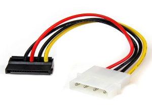 CABLE CONECTOR INTERNO STANDAR A PLANO SATA DE 4 CONECTORES FUENTE