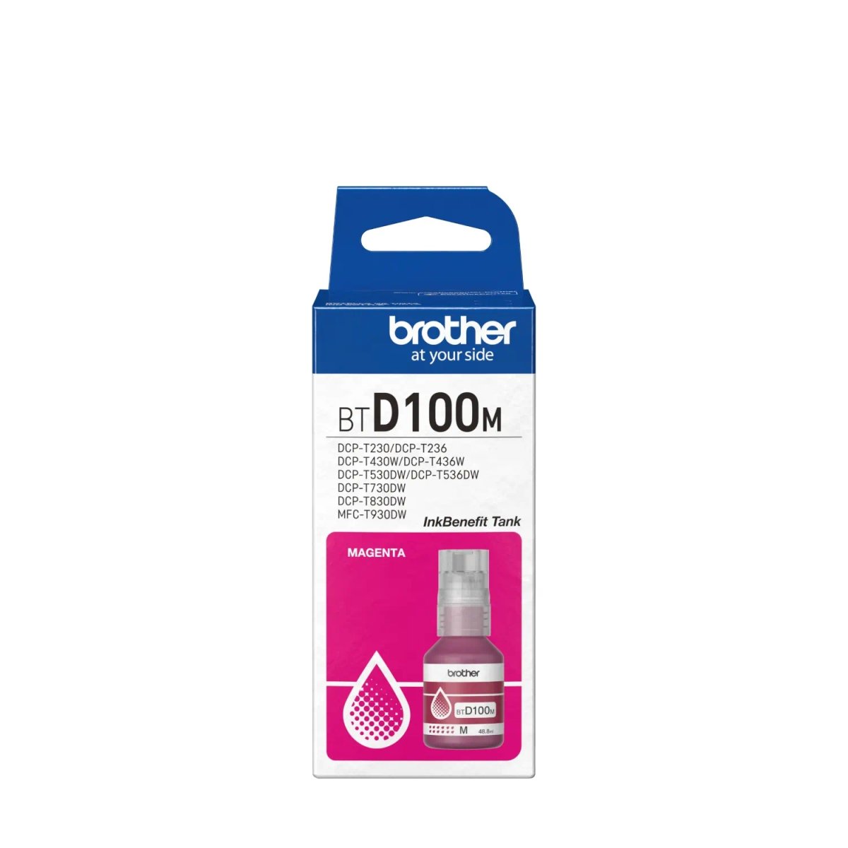 TINTA BROTHER BTD100BK MAGENTA DCP-T230/430W/436W en HILAX.PE — Camaná, Arequipa