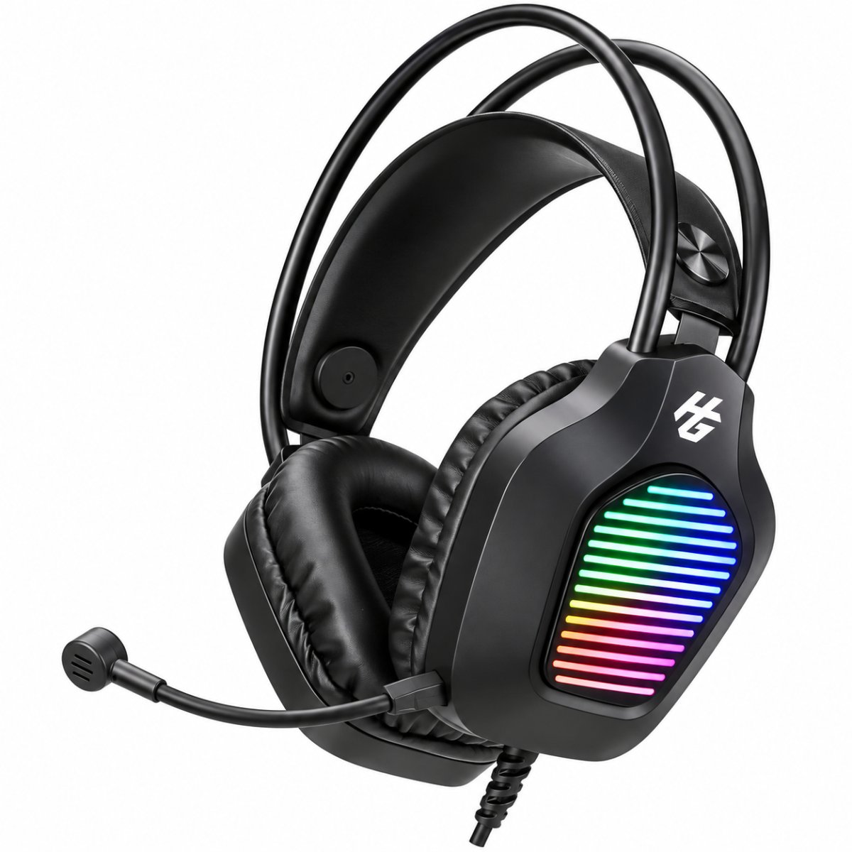 AURICULAR GAMER HALION HA-H857 JAGUAR RGB en HILAX.PE — Camaná, Arequipa