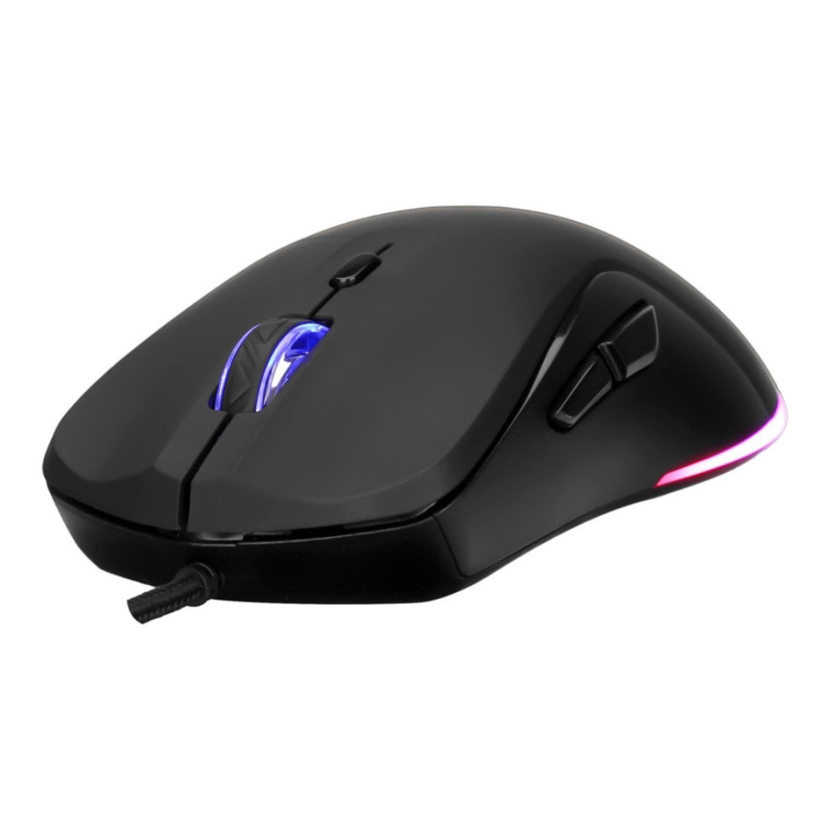 MOUSE GAMER USB HALION SMAUG M604 7200DPI 6B RGB NEGRO en HILAX.PE — Camaná, Arequipa