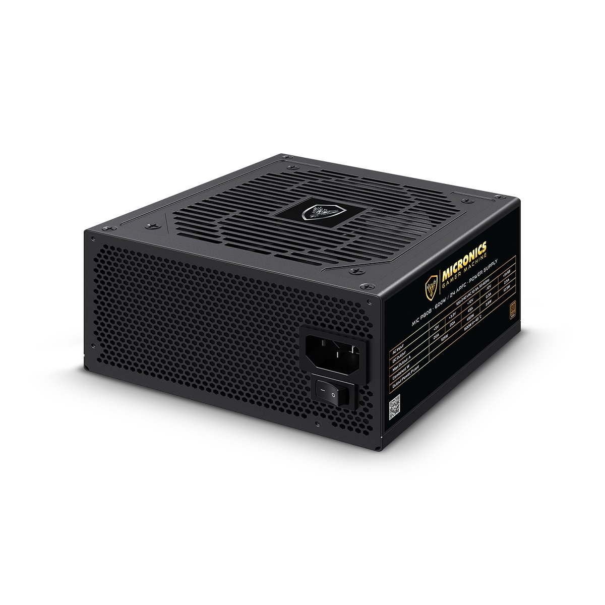 FUENTE DE PODER ATX MIC P80B-600W APFC 80PLUS BRONZE en HILAX.PE — Camaná, Arequipa