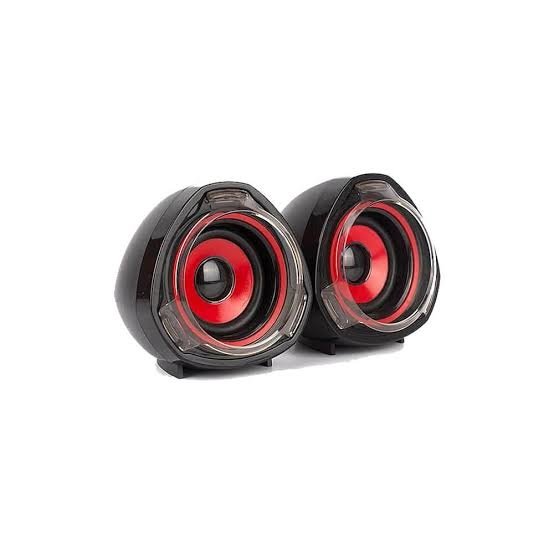 PARLANTE GAMER USB HALION HA-S228 ROJO