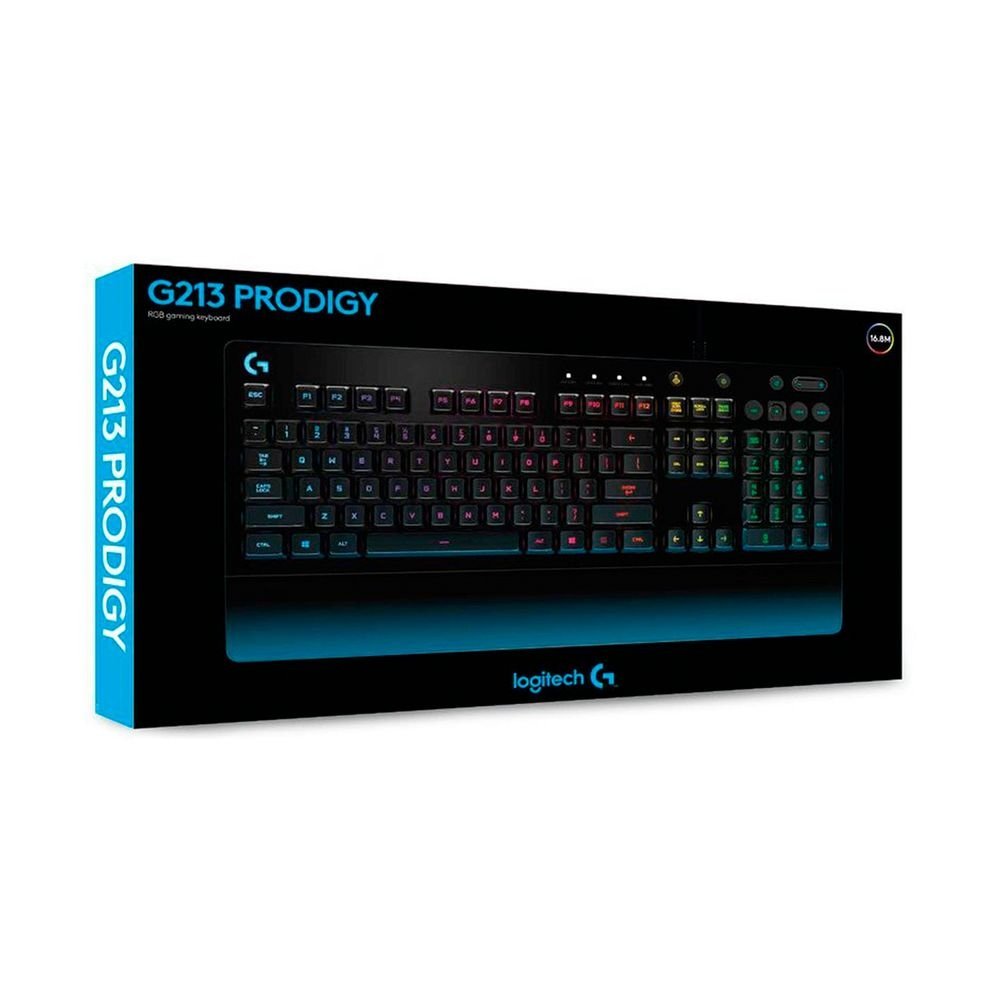 TECLADO GAMING LOGITECH G213 PRODIGY RGB en HILAX.PE — Camaná, Arequipa