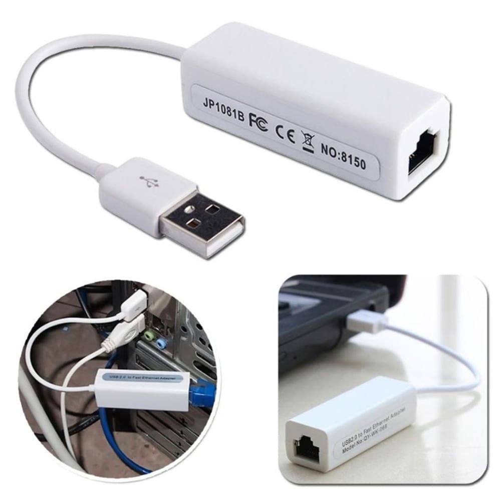ADAPTADOR DE RED USB A LAN CAJA BLANCA KNT-1092 en HILAX.PE — Camaná, Arequipa