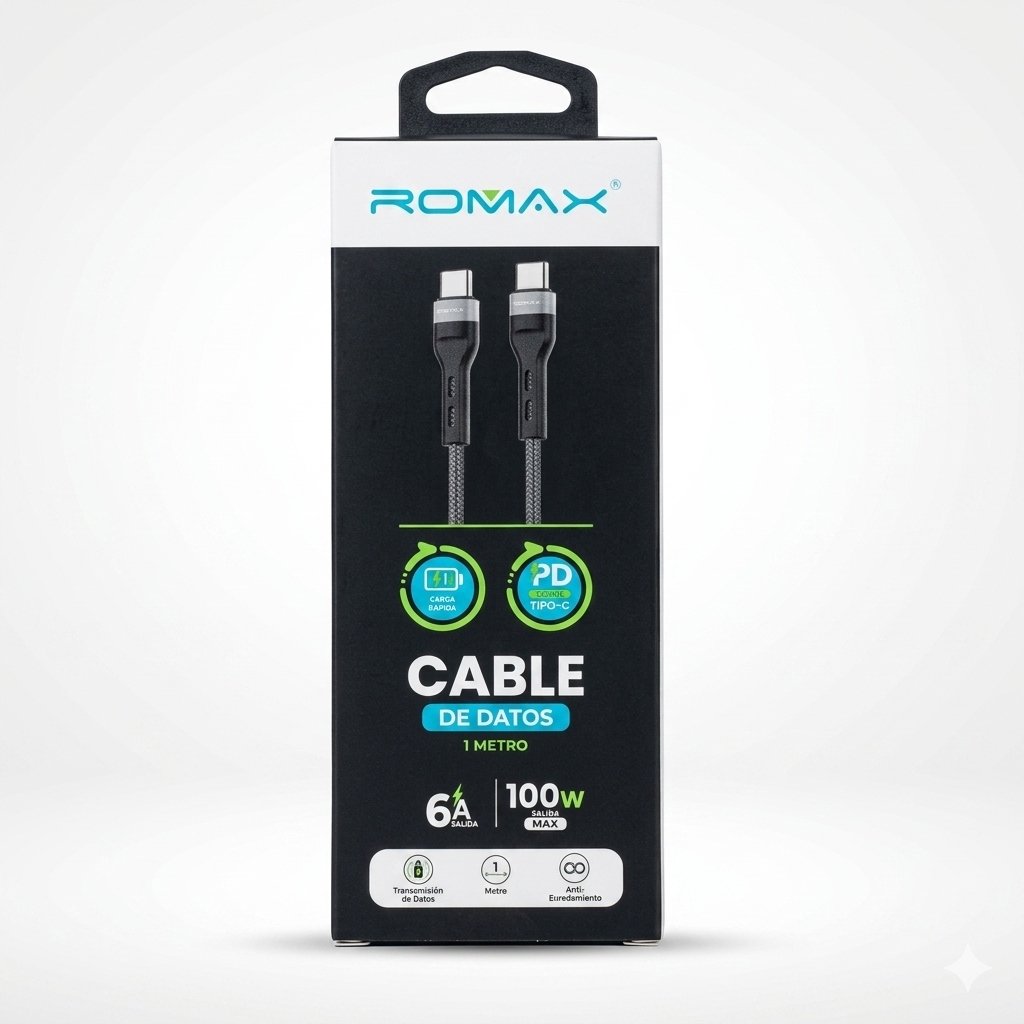 CABLE ROMAX TCD0693 TC A TC 6A 1MT en HILAX.PE — Camaná, Arequipa