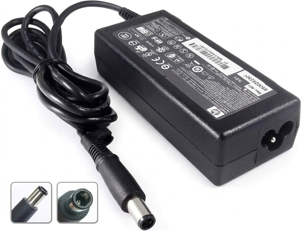 CARGADOR LAPTOP HP 18.5V 3.5A P. AGUJA/BALA (7.4*5.0)
