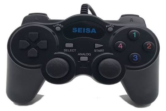 GAMEPAD SEISA USB SJ-703 CAJA NEGRA