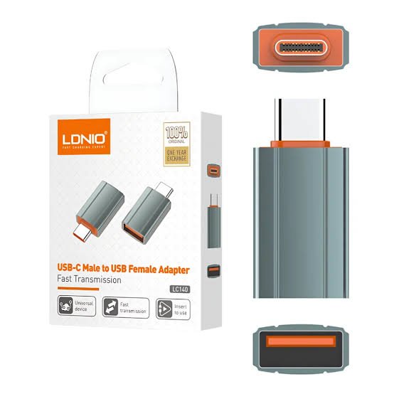 ADAPTADOR LC140 LDNIO TIPO-C MACHO A USB HEMBRA en HILAX.PE — Camaná, Arequipa