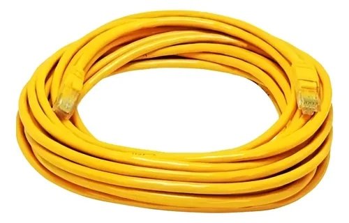 CABLE PATCH CORD CAT6 30M AMARILLO