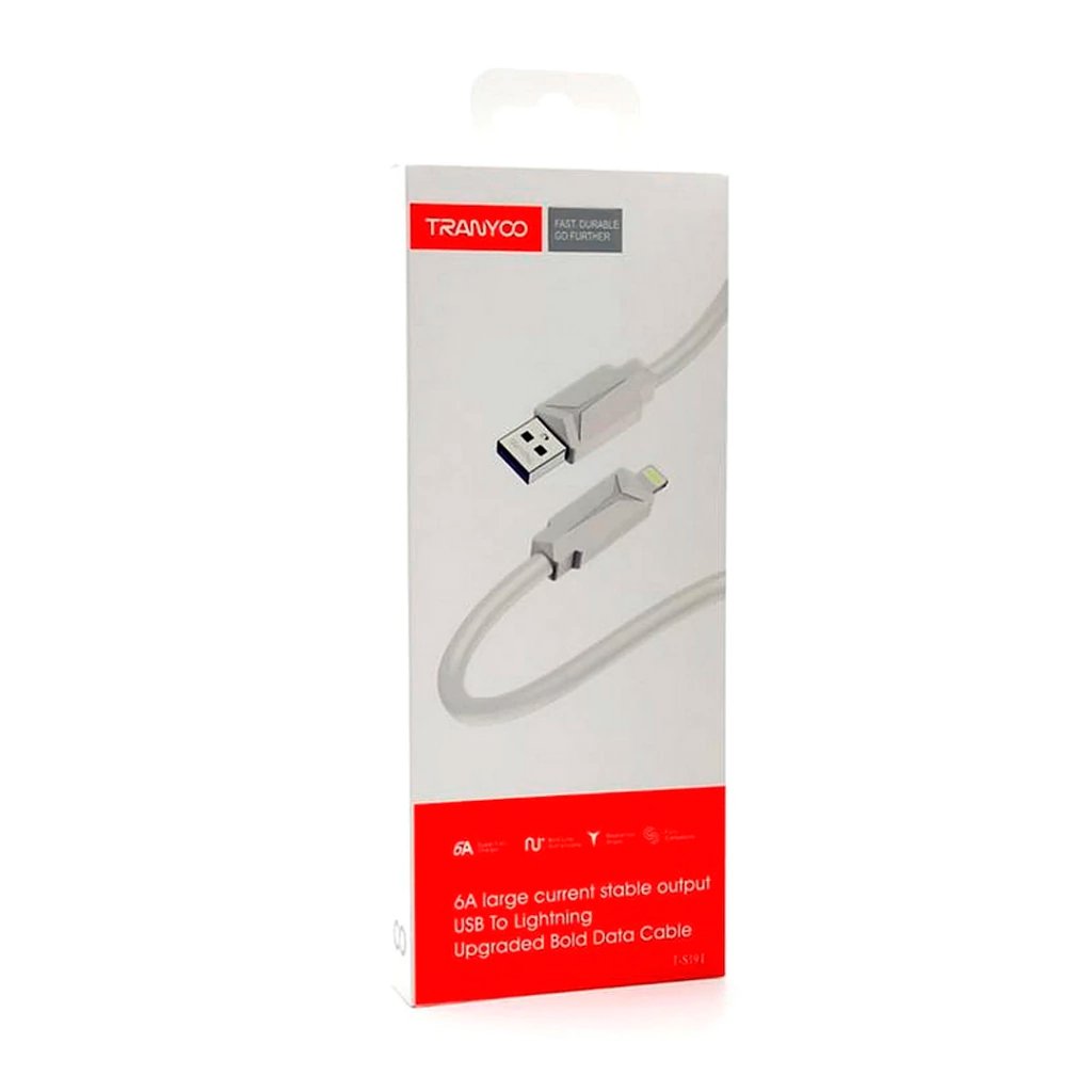 CABLE IPHONE TRANYCO T-S19IP 6A en HILAX.PE — Camaná, Arequipa