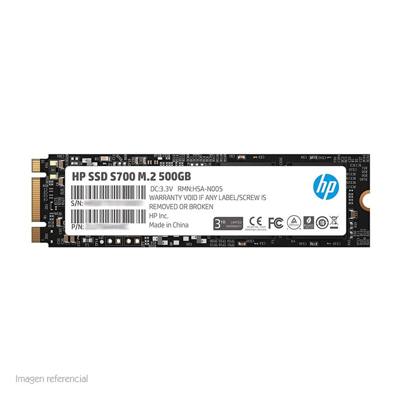UNIDAD SOLIDO HP S700 500GB M.2 SATA en HILAX.PE — Camaná, Arequipa