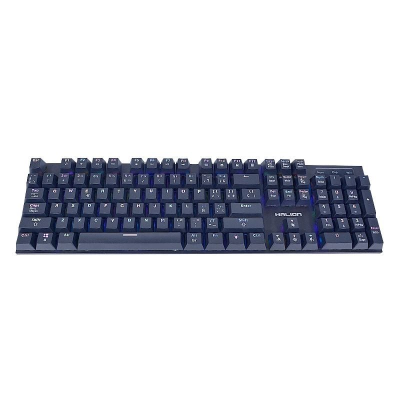 TECLADO GAMER MECANICO HALION ENIGMA HA-KG912 RGB en HILAX.PE — Camaná, Arequipa