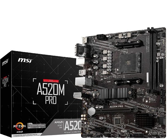PLACA MADRE MSI A520M-A PRO 2 DDR4 64GB 4400MHZ HDMI en HILAX.PE — Camaná, Arequipa