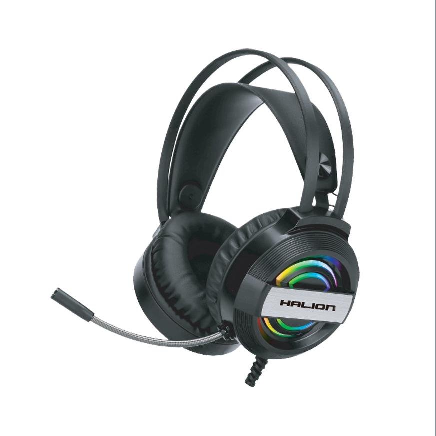 AURICULAR GAMER HALION JACKO HA-H915 RGB USB+ PLUG 3.5MM en HILAX.PE — Camaná, Arequipa