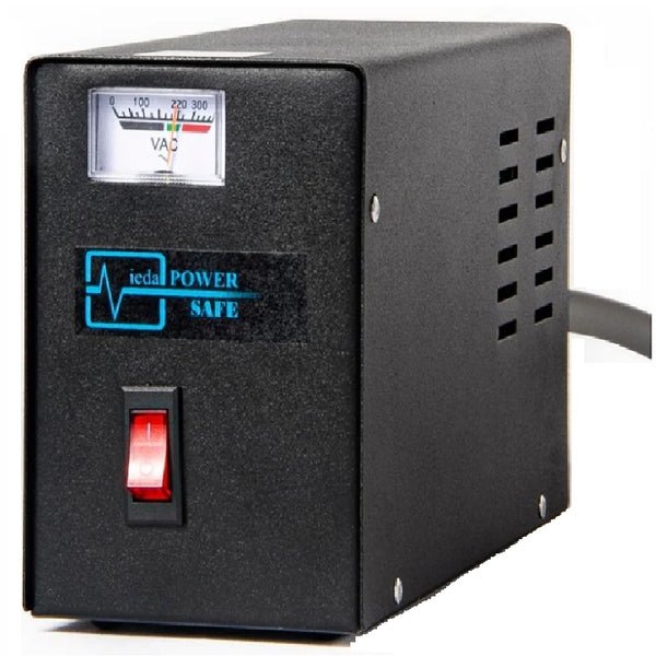 ESTABILIZADOR ELISE IEDA PODER SAFE LCR15-4.5%, SOLIDO, 1.5KVA, 220VAC, 4 TOMAS A 220VAC.