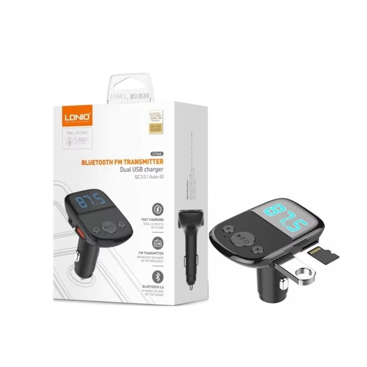 MODULADOR CARGADOR LDNIO C706Q TURBO FM en HILAX.PE — Camaná, Arequipa