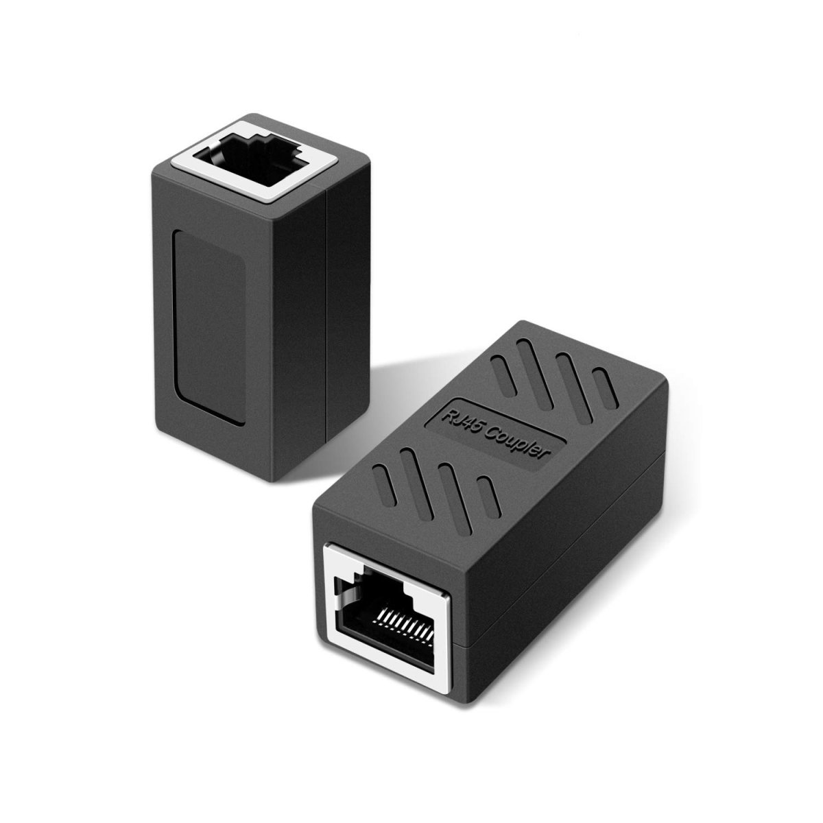 ADAPTADOR UNION RJ45 CAT5 / CAT6 NEGRO en HILAX.PE — Camaná, Arequipa