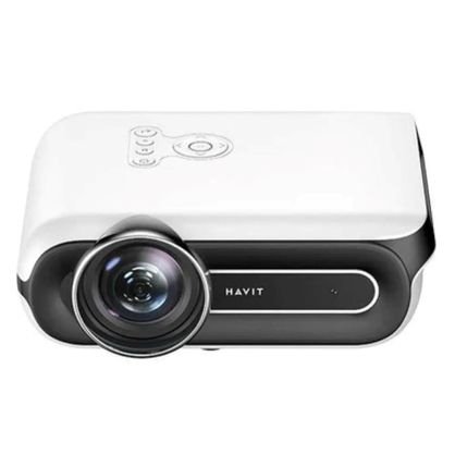 PROYECTOR HAVIT PJ209A PRO BLANCO 450 ANSI LUMENS LCD ANDROID TV 9 4K WIFI — HILAX.PE Camaná