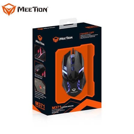 MOUSE GAMER METTION M371 USB LED en HILAX.PE — Camaná, Arequipa