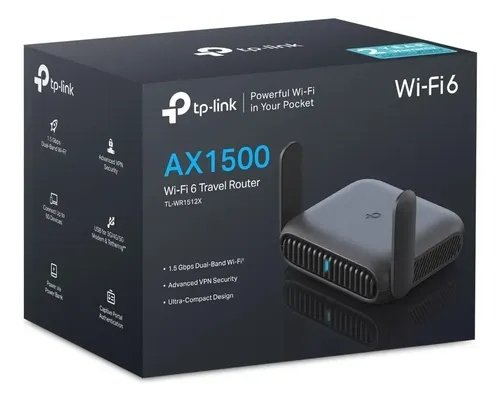 ROUTER TP-LINK TL-WR1512X PORTATIL WIFI 6 DUAL BAND AX1500 en HILAX.PE — Camaná, Arequipa