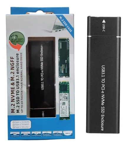 CASE DISCO SOLIDO NVME M.2 USB 3.1 en HILAX.PE — Camaná, Arequipa