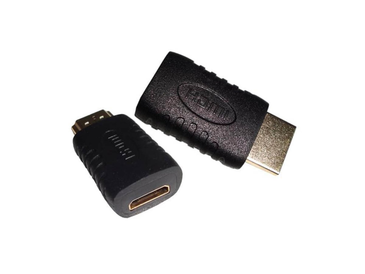 ADAPTADOR MINI HDMI HEMBRA A HDMI MACHO