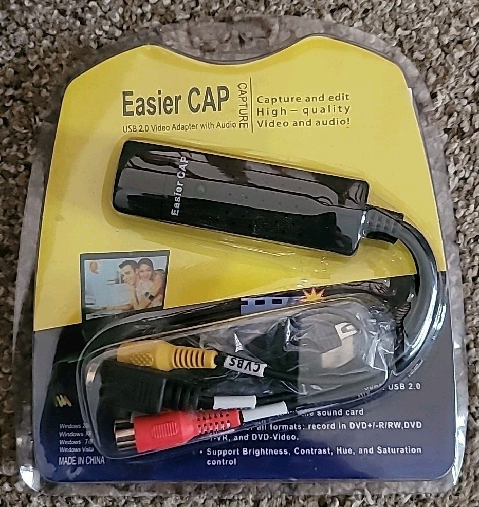 CAPTURADOR DE VIDEO Y SONIDO DC60 EASIER CAP