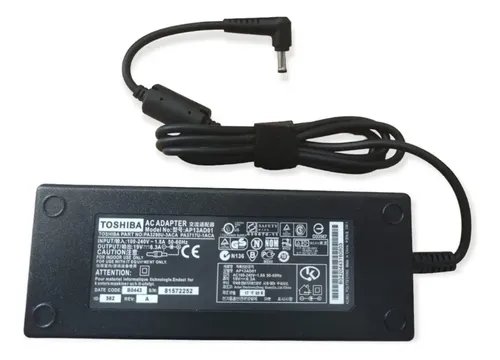 CARGADOR LAPTOP TOSHIBA 19V 6.3A GAMER P. NORMAL Código: 001241 en HILAX.PE — Camaná, Arequipa