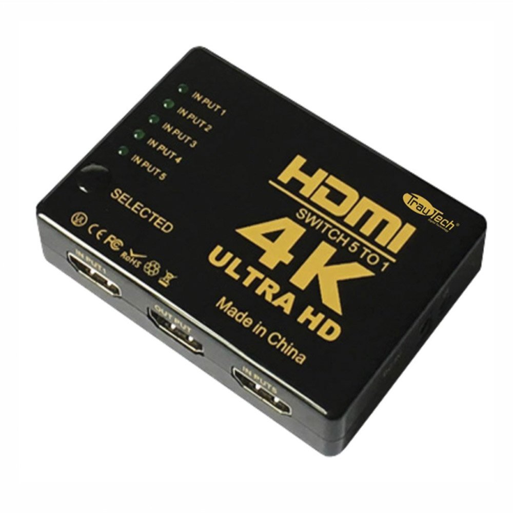 SWITCH HDMI 5 PORT CONTROL en HILAX.PE — Camaná, Arequipa