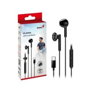 AUDIFONO GENIUS C/MICROF HS-M366 IN-EAR USB-C en HILAX.PE — Camaná, Arequipa