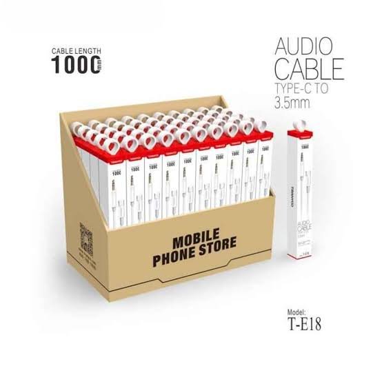 CABLE TRANYOO T-18 TYPE C AUDIO CABLE